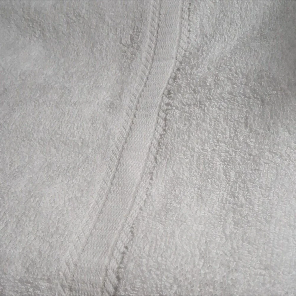Mainstays Basic Bath Towel White 100% Cotton 27x52 Absorbent OEKO-TEX
